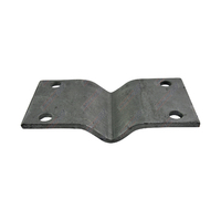 Pivot Plate U Bolt Style to Suit Single Wobble Roller Bracket For Boat Trailer Galvanised