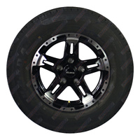 Rim and Tyre 14" Alloy Ford Stud Pattern 185R14LT for 850kg Caravan Boat Trailers Campers