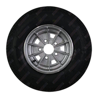 Rim and Tyre 10" Holden HT Alloy Rim 5.00-10 Tyre Box or Boat Trailer