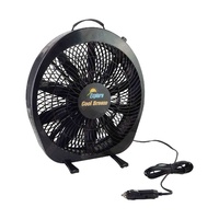 Portable 12V DC Fan Ideal for Camping and Caravanning