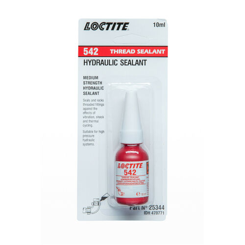 Loctite 542 Hydraulic Sealant Lock Medium Strength10ml TRU