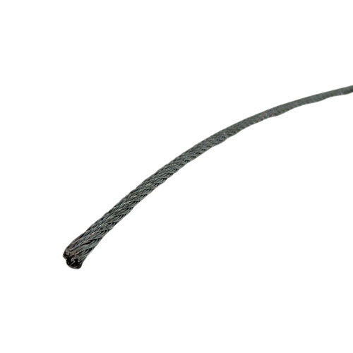 Brake Cable 4mm x 1m long Galvanised for Box, Boat, Camper Trailer