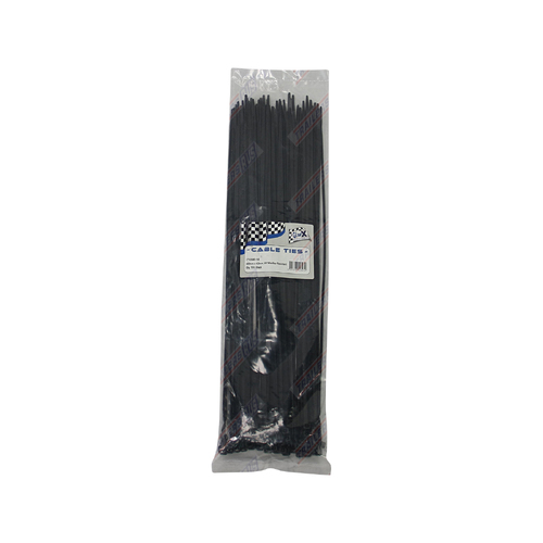 Cable Ties 430mm x 4.8mm Black UV Stabilised Pack of 100