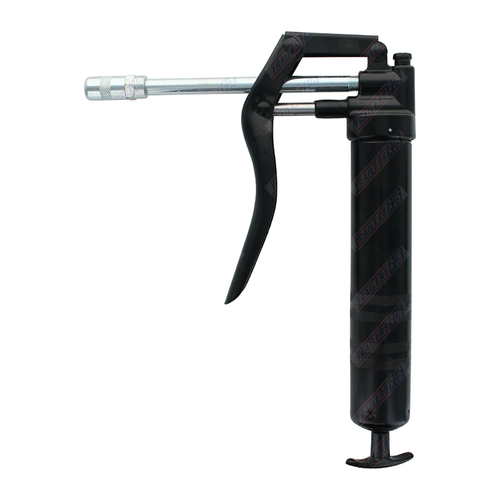 Grease Gun Pistol Grip 120CC 2900psi 85g Grease Cartridge Metal Extension with Coupler Included 