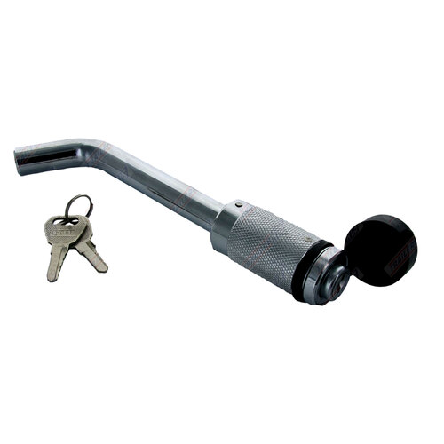 Trailer Tow Bar Hitch Pin Lock Suits 5/8" Pin Hole 2 Keys Included Boat Camper Caravan Chrome