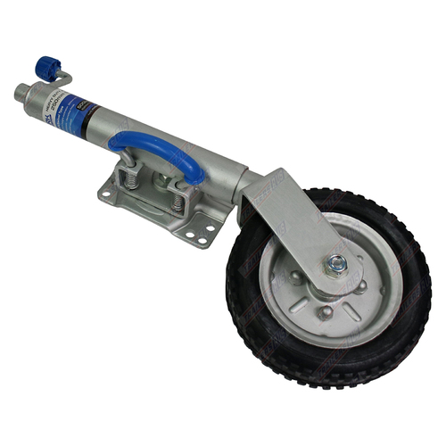 10'' Jockey Wheel UBolt Style 8 Hole Swivel Heavy Duty Rated up to