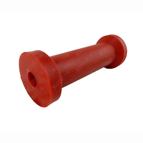 8" Inch Boat Trailer Keel Roller Red Soft Plastic 203mm 21mm Bore