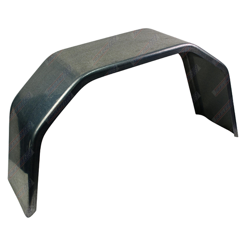 Trailer Mudguard 4 Fold Galvanised 10" Inch Wide to suit 15" Inch Wheel 