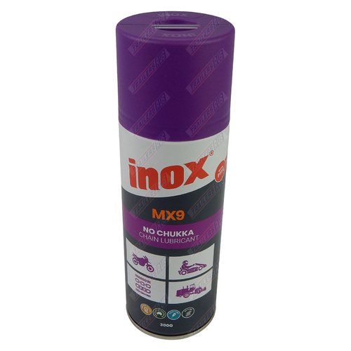Inox No Chukka Chain lube MX9 300GM for Motorcycle forklifts hoists