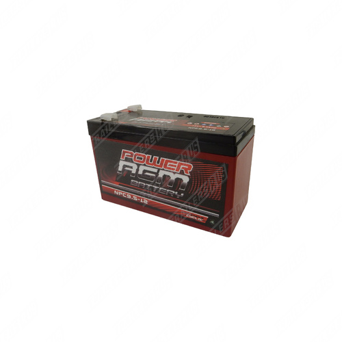 AGM Specialty Systems Battery Deep Cycle 9.5AH 12V for Security and Communication Systems