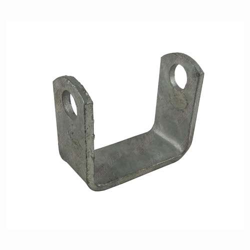 3'' Inch Flat Bracket with 17mm Dia hole to Suit 3" Boat Rollers Galvanised