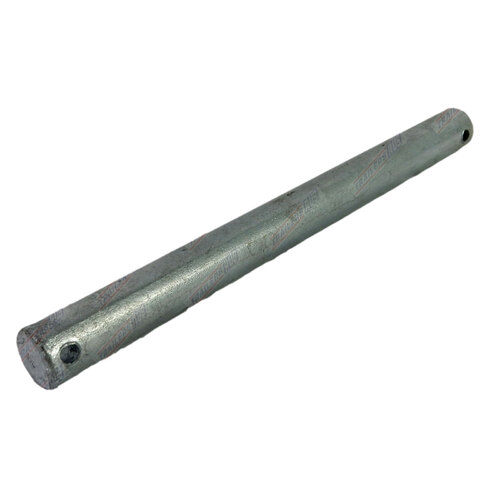 Zinc plated 190mm x 16mm Dia Roller Spindle to suit 152mm Flat Bracket Boat Trailer