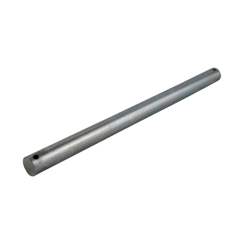 Zinc plated 285mm x 18mm Dia Roller Spindle to suit 8" Eye Post Boat Trailer
