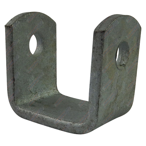 Trailer Leaf Spring Hanger Front Suits 1/2" Eye 45mm Wide Leaf Spring