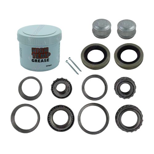 Car Box Trailer Wheel Bearings Kit Holden LM Type Bearings Includes Grease