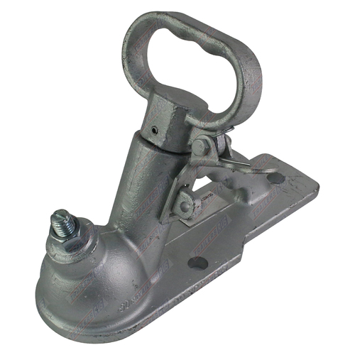 Trailer Coupling Quick Release 3 Hole Dacromet 50mm 2000kg Rated Aus Standard AS4177.3