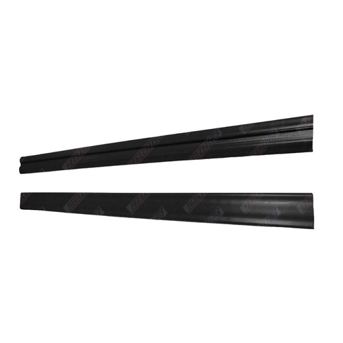 2 x Boat Trailer BLACK Skid Strips Teflon Grooved Slides Centre 50mm x 1.5M Long