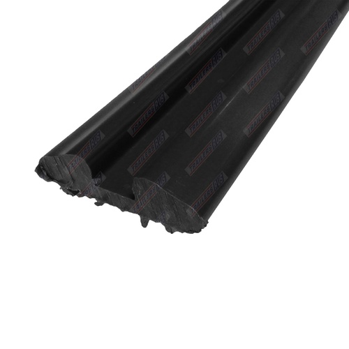 Boat Trailer BLACK Skid Strip Teflon Grooved Slides Centre 50mm x 1.5M Long