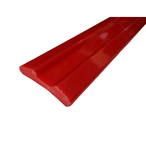 Boat Trailer RED Skid Strip Teflon Grooved Slides Centre 50mm x 1.5M Long