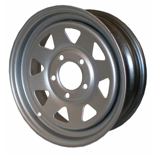 13" Sunraysia Wheel Rim Silver Ford Stud Pattern Trailer Caravan Boat